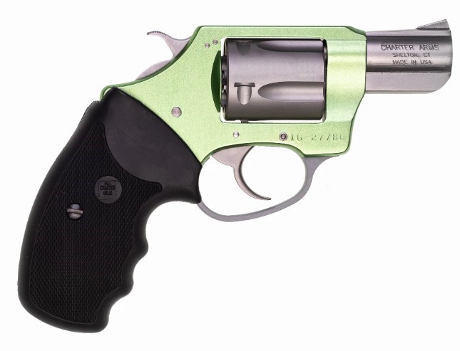 CHARTER ARMS SHAMROCK .38 SPL. ALUMINUM 5 SHOT 2IN FIXED STANDARD GREEN STAINLESS STEEL 53845 - Win Repeating Arms Promotion